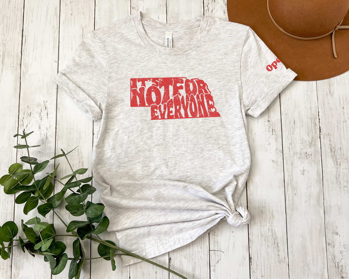 Nebraska, It's not for everyone t-shirt