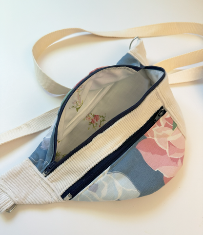 Blue Rose Bum Bag