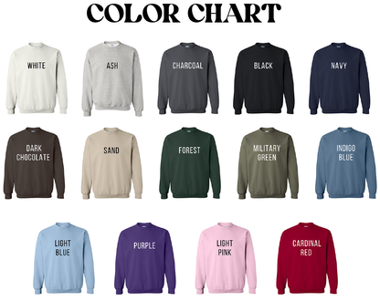 Custom Applique Crewneck Sweatshirt