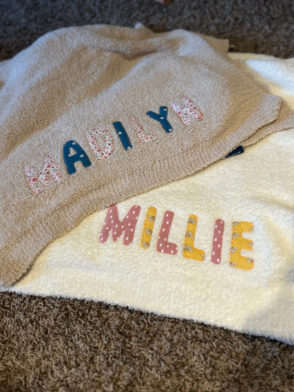 Keepsake Applique Blanket