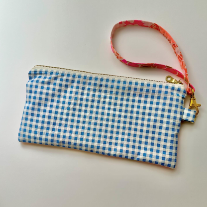 Neon Picnic Wristlet