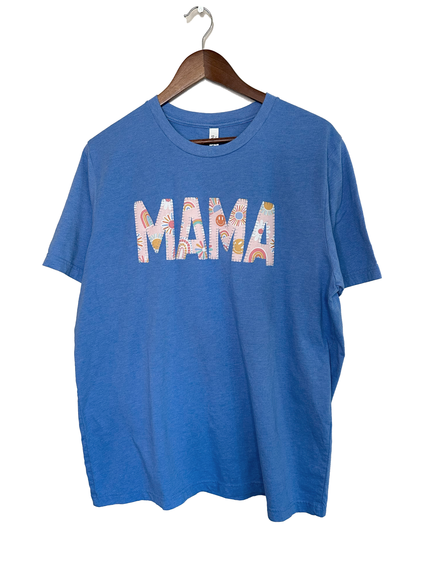 MAMA T-Shirt (XL) - Blue & Smiles