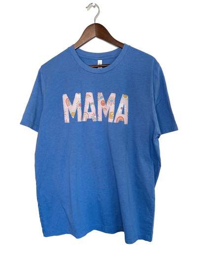 MAMA T-Shirt (XL) - Blue & Smiles