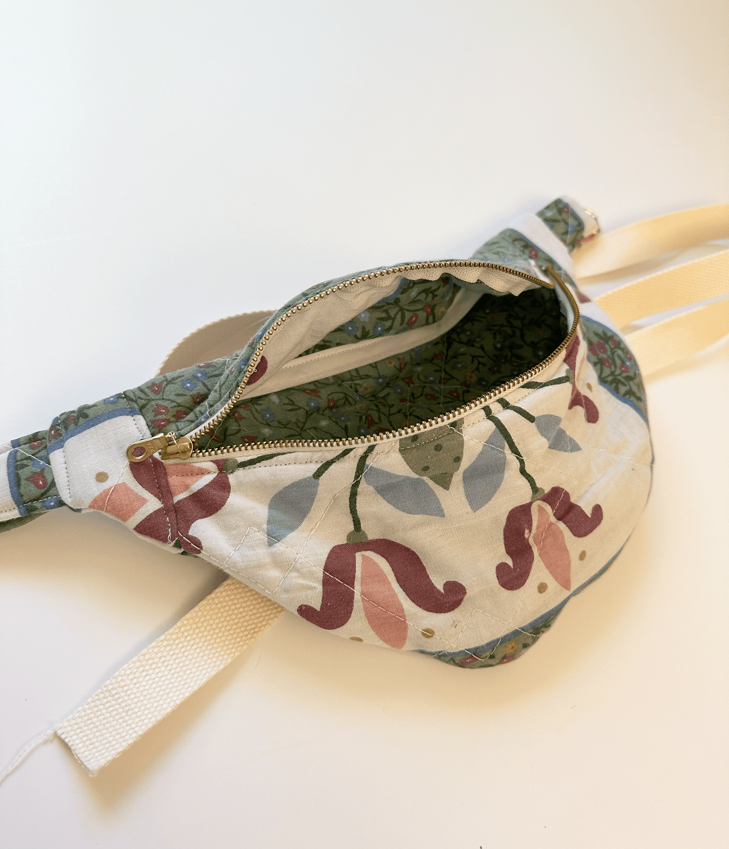 Faux Quilt Bum Bag