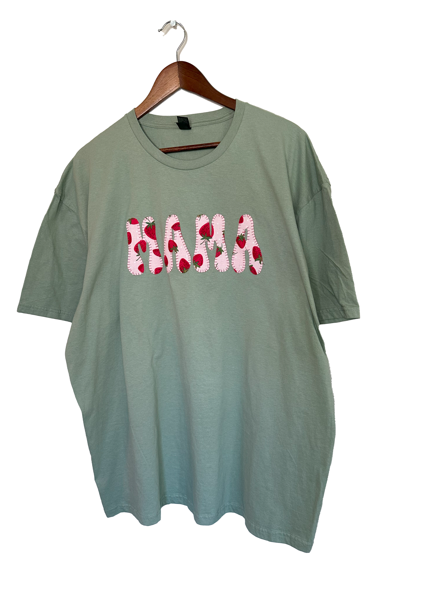 MAMA T-Shirt (2XL)- Sage & Strawberries